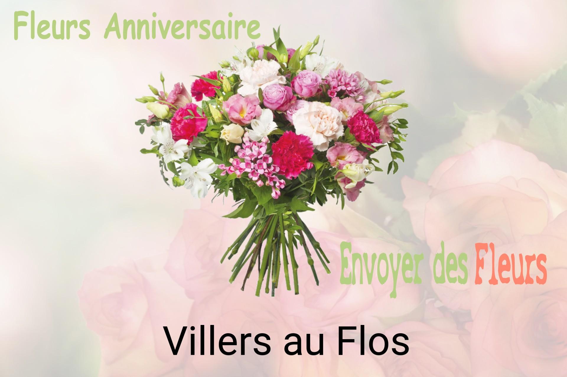 Bouquet de fleurs d’anniversaire livré à Villers-au-Flos