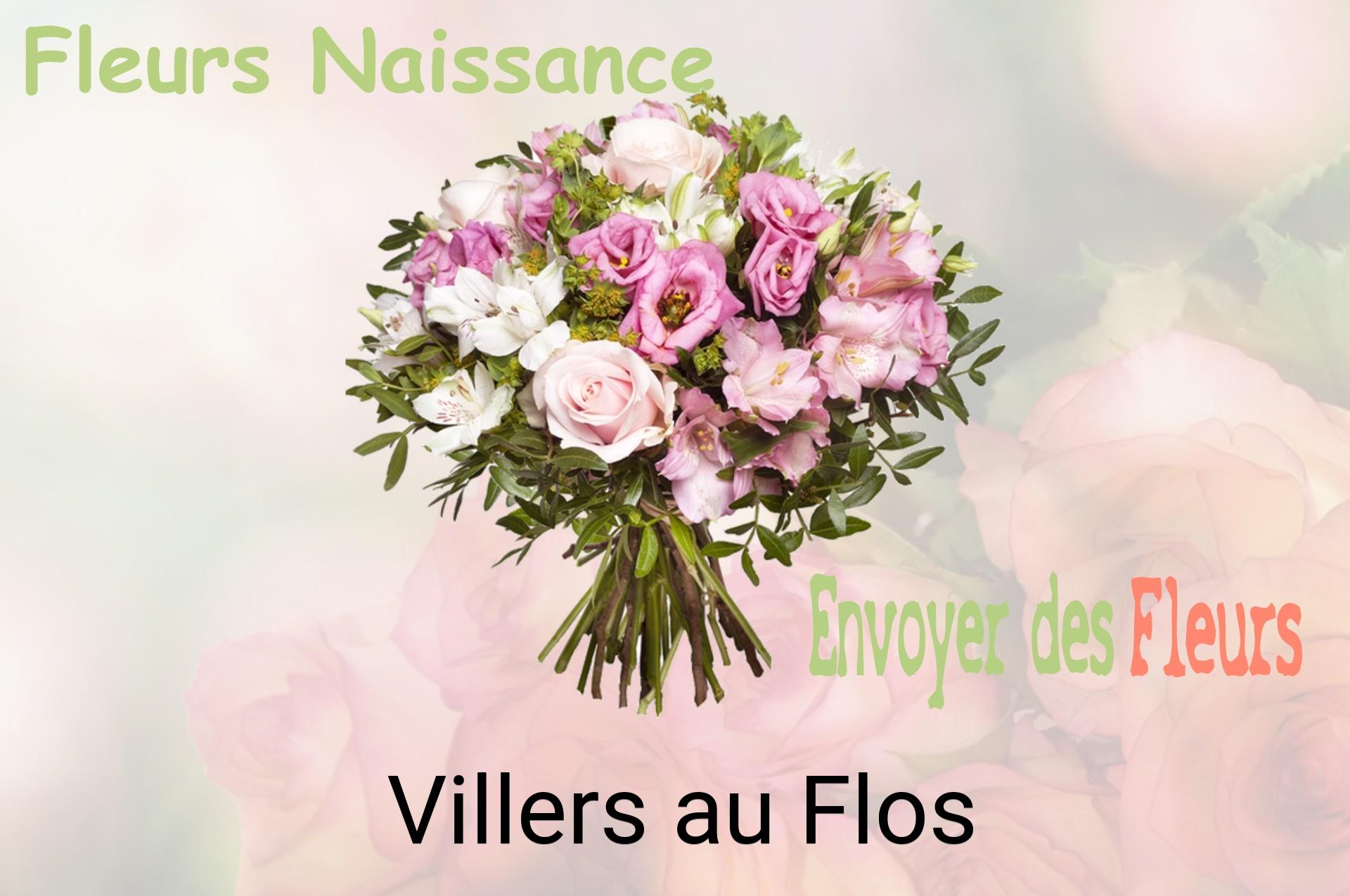 Bouquet de fleurs de naissance livré à Villers-au-Flos